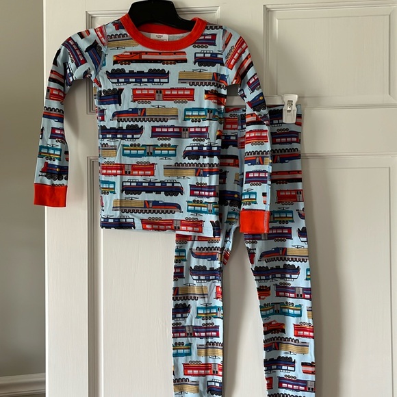 Hanna Andersson Snug Fitting Boys Pajamas Excellent Condition - Picture 1 of 6